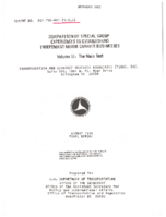 Comparison of Special Group Experiences in Establishing Independent Motor Carrier Businesses  Volume 2 Main Text