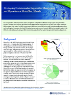 Developing Decisionmaker Support for Management and Operations at MetroPlan Orlando