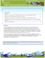 FHWAs Fostering Multimodal Connectivity Newsletter  April 2021