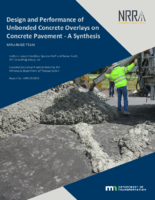 Design and Performance of Unbonded Concrete Overlays on Concrete Pavement  A Synthesis