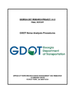 GDOT Noise Analysis Procedures