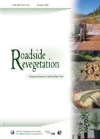 Roadside Revegetation An Integrated Approach To Establishing Native Plants