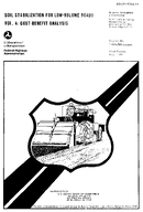 Soil Stabilization for LowVolume Roads Volume IV CostBenefit Analysis