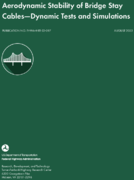 Aerodynamic Stability of Bridge Stay Cables  Dynamic Tests and Simulations