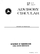 AC 2073 Aircraft Ice Protection