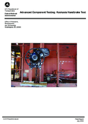 Advanced component testing Kaskasia handbrake test