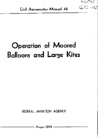 CAM 48 Operation Rules For Moored Balloons And Kites 1959