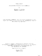 Evaluation of Microlon and TechnolG  final report