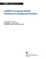 AASHTO connected vehicle infrastructure deployment analysis