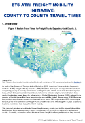 BTS ATRI Freight Mobility Initiative CountytoCounty Travel Times