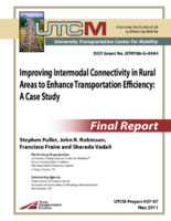 Improving intermodal connectivity in rural areas to enhance transportation efficiency  a case study