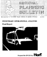 SweetHART operational analysis  final report