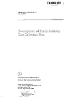 Development of Roadside Safety Data Collection Plan