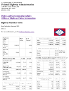 Highway Statistics Series State Statistical Abstracts 2012  Arkansas