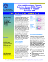 Differential Impedance Obstacle Detection Sensor DIOD  Phase 2