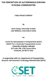 The Perception of Autonomous Driving in Rural Communities