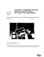 Examination of Unsignalized Intersection Straight Crossing Path Crashes and Potential IVHS Countermeasures