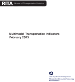 Multimodal Transportation Indicators February 2013