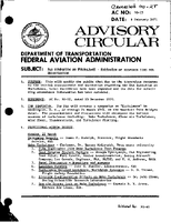 AC 9053 FAA Symposium on Turbulence  Extension of Response Time for Registration