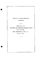 Interstate Commerce Commision Report of the Accident  Investigation Occuring on the LOUISVILLE AND NASHVILLE RAILROAD COMPANY CORNERSVILLE TONN