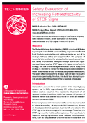 Safety evaluation of increasing retroreflectivity of STOP signs