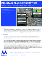 ImageBased 3D Reconstruction of Utah Roadway Assets Research Brief