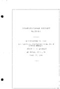 Interstate Commerce Commision Report of the Accident  Investigation Occuring on the NASHVILLE CHATTANOOGA AND ST LOUIS RAILWAY GORMAN TN