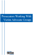 Prosecutors Working with Victim Advocate Groups