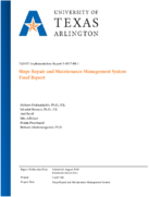 Slope Repair and Maintenance Management System Final Report