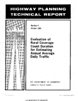 Evaluation of Rural Coverage Count Duration for Estimating AADT 1966