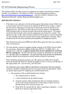 FY 2019 Earmark Repurposing Process