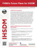 FHWAs Future Plans for IHSDM fact sheet