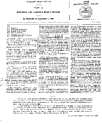 CAM 44 Foreign Air Carrier Regulations 1949