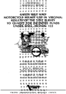 Safety belt and motorcycle helmet use in Virginia  results of the 1993 survey to qualify for incentive funds under ISTEA Section 153