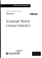 1995 American Travel Survey Summary Travel Characteristics Tennessee