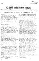 Investigation of Aircraft Accident AMERICAN AIRLINES DALLAS TEXAS 19491129