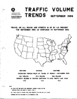 Traffic Volume Trends September 1986