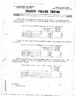 Traffic Volume Trends June 1952