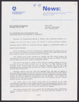 FAA News Releases JulyDecember 1989