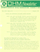 Office of Hazardous Materials Operations Newsletter January 1978