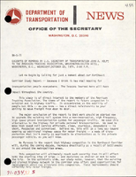 Excerpts of Remarks by US Secretary of Transportation John A Volpe to the American Trucking Association