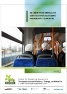 InCabin Fine Particulate Matter Exposure during Paratransit Transport