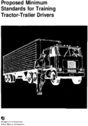 Proposed Minimum Standards for Training TractorTrailer Drivers