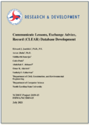 Communicate Lessons Exchange Advice Record CLEAR Database Development