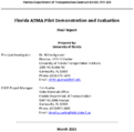 Florida ATMA Pilot Demonstration and Evaluation