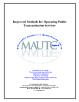 Improved Methods for Operating Public Transportation Services