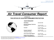 Air Travel Consumer Report February 2023