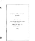 Interstate Commerce Commision Report of the Accident  Investigation Occuring on the PENNSYLVANIA RAILROAD NOTTAWA MI