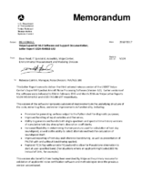 Volpe SuperFar V60 Software and Support Documentation Letter Report V324FB48B3LR3