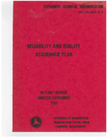 Reliability and Quality Assurance Plan for Skylab Experiment T003